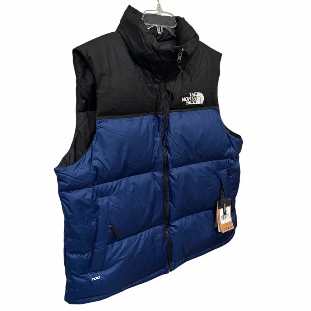 The North Face 1996 Retro Nuptse Down Vest Summit Navy XL NWT 700 Fill